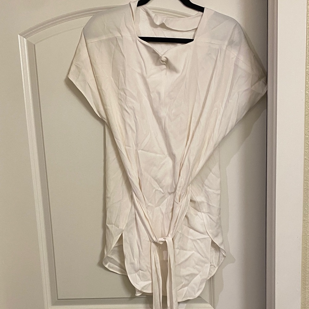 MM Lafleur Cream Tunic Top